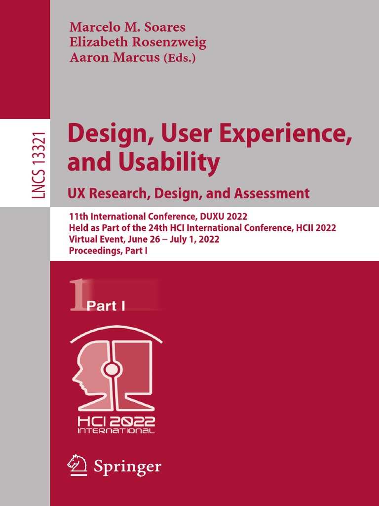 Design, User Experience, and Usability | PDF | Human–Computer ...