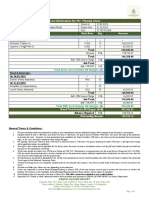 Revised Cost Estimation For Mr. Moydul Islam