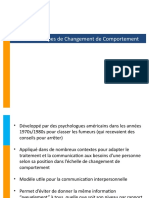 Les Étapes Du Changement de Comportement