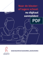 Haacht - Brochure Digitaal Aanmelden Lagere Scholen