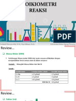 Stoikiometri Reaksi