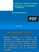 METODO DIETETICO 4o A 2022