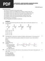 Alcohols, Phenols, and Ethers MCQs | PDF | Ether | Methyl Group