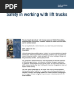 Download Safety in working with lift trucks by HealthSafety SN62637746 doc pdf