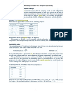 Capital Rationing and Zero-One Integer Programming