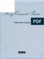 c15 c25 Korg Owner Manual