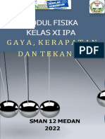 Modul Gaya, Kerapatan Dan Tekanan - FISIKA SMAN 12