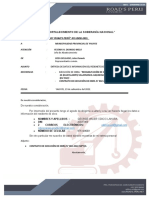 Carta #006 Datos Residente de Obra