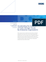 Accelerating The Adoption of Public Storage Clouds by Enterprise Organizations