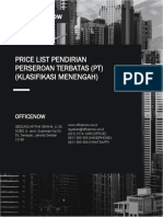 Price List PT Menengah - Officenow v6.3