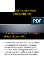 Pertemuan 11 - Pancasila Sebagai Sistem Etika (Politik)