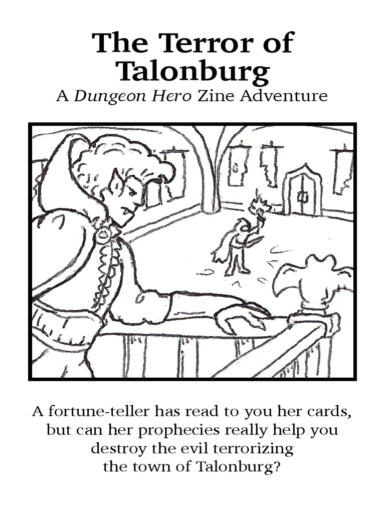 The terror of talonburg a zine adventure pdf
