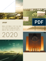 Relatório Anual de Sustentabilidade 2020: desempenho e estratégias da JHSF