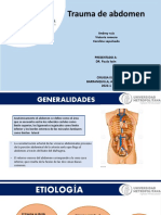 Trauma de Abdomen