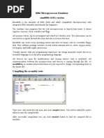 8086 Microprocessor Emulator