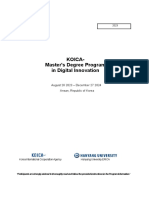 PI - KOICA - Masters Degree Program in Digital Innovation - Final - 0106