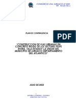 PLAN DE CONTINGENCIA LURUACO - 15 Julio de 2022