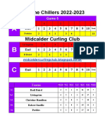 Midcalder Daytime Chillers 2022-2023 - Game 5