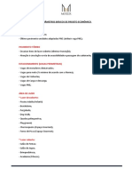 Parametros Basicos de Projeto (Economico)