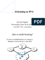 Multi Homing en IPV6