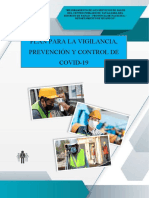 X.plan para Vigilancia, Prevención y Control Del Covid-19 en El Trabajo