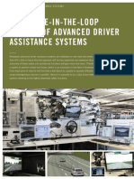 Hardware-In-The-Loop Testing of Advanced Driver Assistance Systems