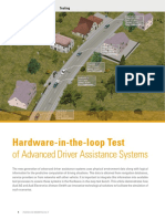 Hardware-In-The-Loop Test: of Advanced Driver Assistance Systems