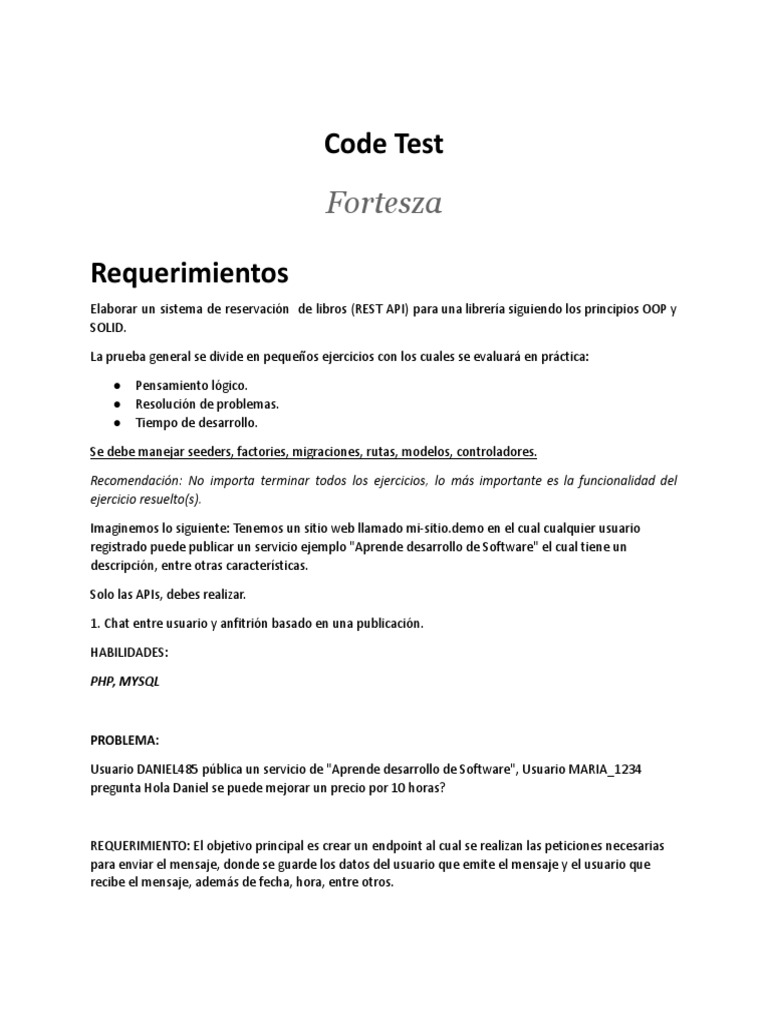Code test backend enero 2023 1 1 pdf mi sql php