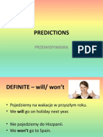 PREDICTIONS - May, Will