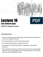 CSE115Lecture16UserDefinedTypes Part01