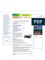 Cara Reset Canon MP258 Error 5B00 Atau P07