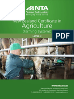 Agriculture: New Zealand Certificate in