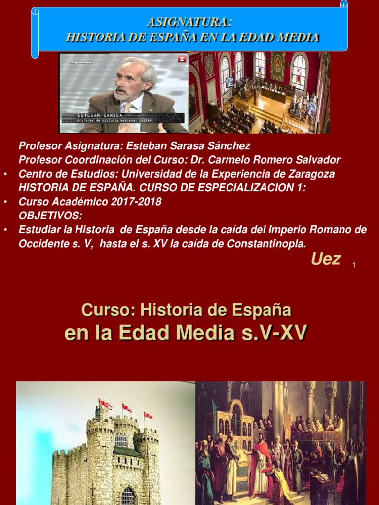 Historia de España en la Edad Media | PDF | Edades medias | Feudalismo