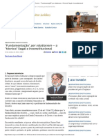 Fundamentação - Per Relationem - A - Técnica - Ilegal e Inconstitucional - Lenio - Luiz - Streck