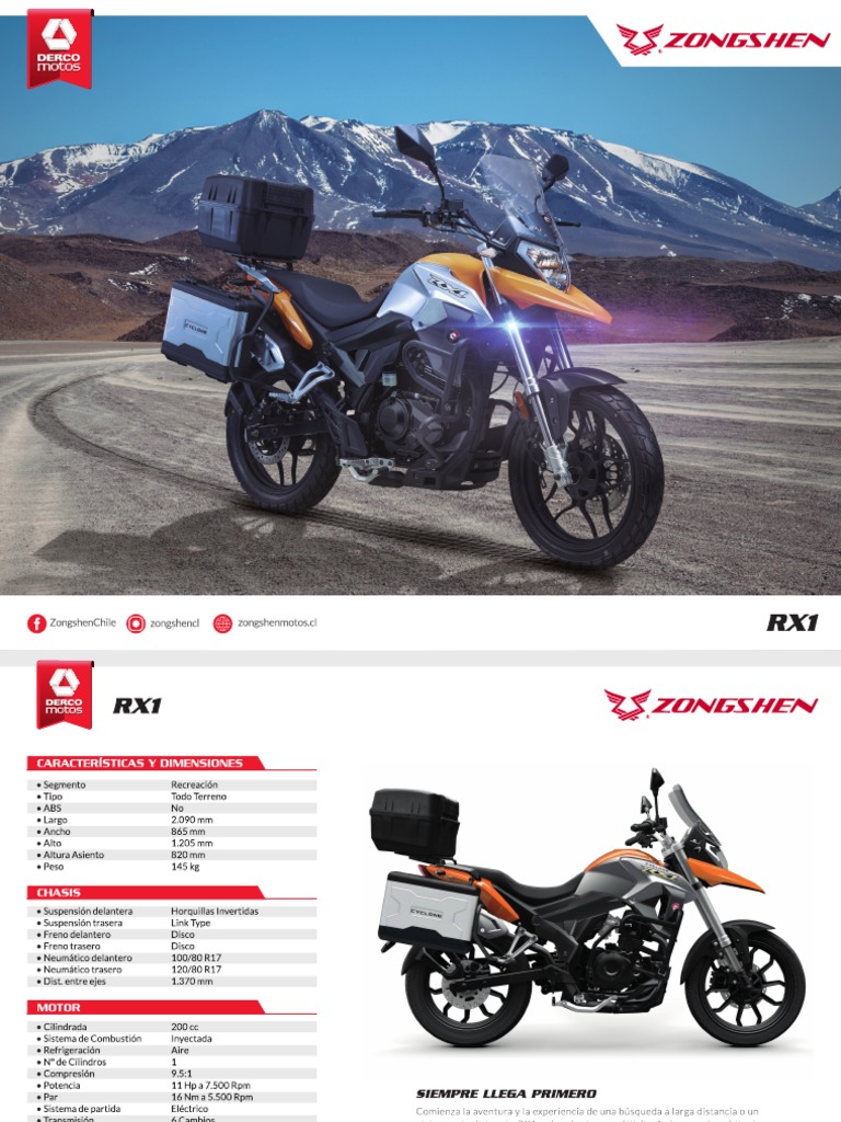 Zongshen RX1 | PDF
