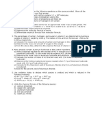 Phosphoric acid, serine, vitamin C, antacid, redox reactions, ionic compounds