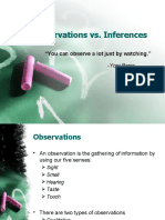 Observations Vs Inferences2071