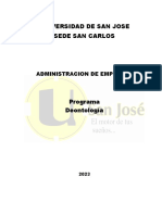 EP-88.Deontología I CUATRIMESTRE 2023 VIERNES