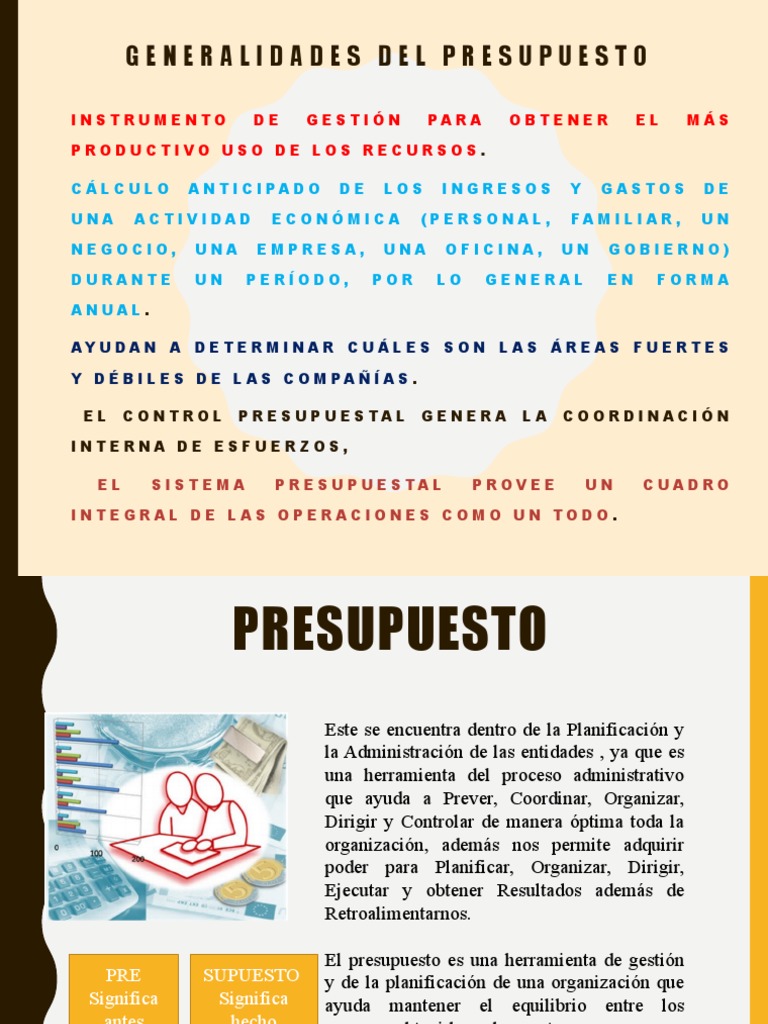 Guía de Gestión y Elaboración de Presupuestos | PDF | Presupuesto ...