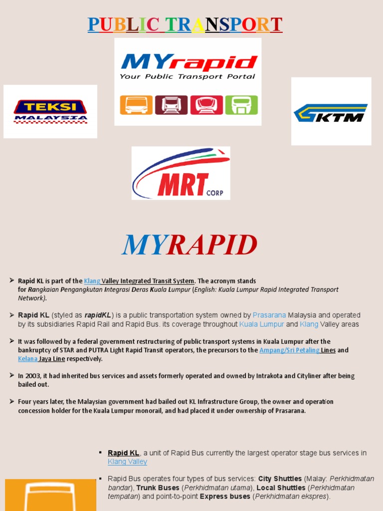 Public Transport Pdf Sustainable Transport Rapid Transit
