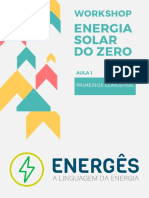 Introdução à energia solar: componentes da radiação e fabricação de células fotovoltaicas