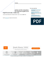 AHydrogeochemical Properties and The Exhaustion Groundwater Reserve From Dammam Aquifer at Al-Najaf Governorate, Middle Iraq