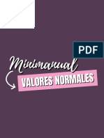 Minimanual de Valores Normales