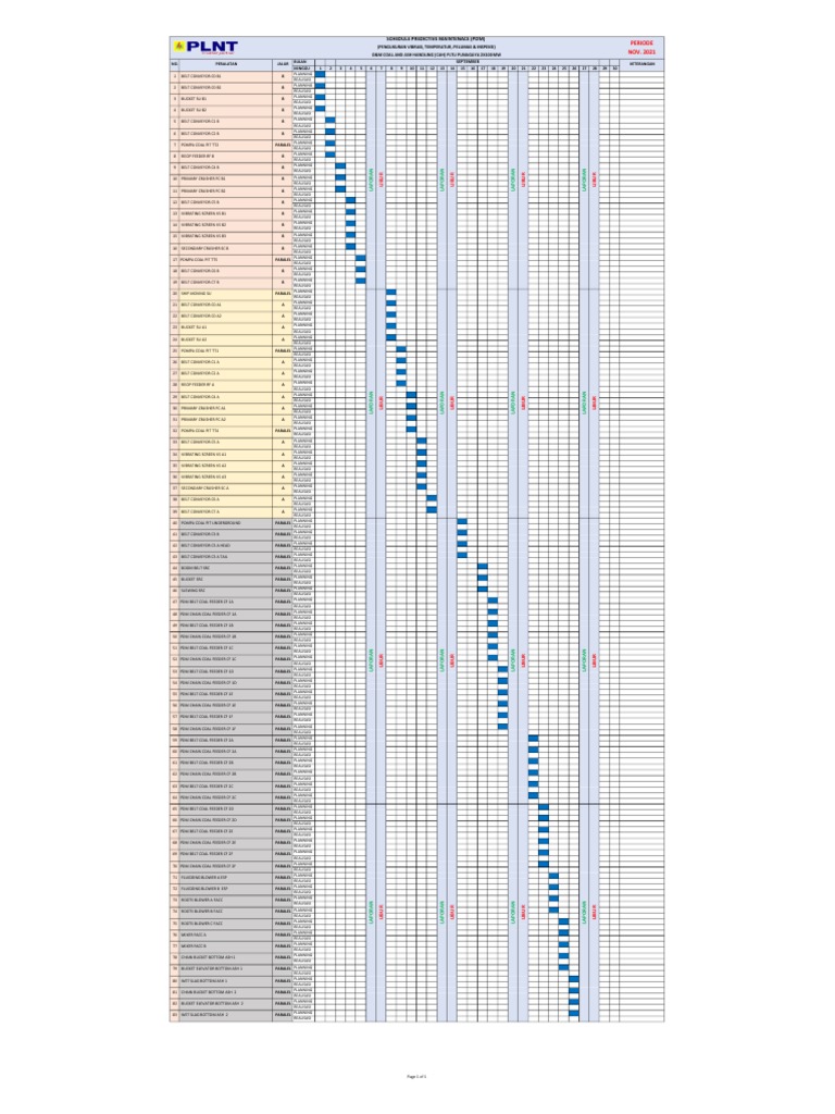 SCHEDULE PDF