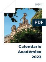 Calendario Academico 2023 Original