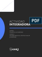 AI - Estadística y Probabilidad - U3