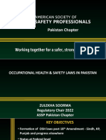 OSH Laws in Pakistan