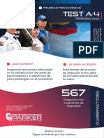 Parker Test Personalidad A4 2023