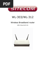 Manual Sitecom 300N Wireless Router