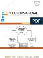LA NORMA PENAL. Presentación 2